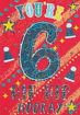 Picture of 6TH BIRTHDAY CARD